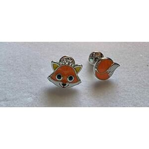 NEW Adorable Fox & Tail Earring Set